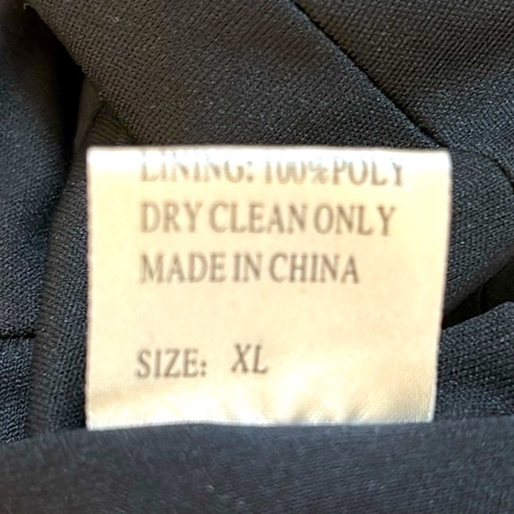 Tadashi black surplice wrap look ruched top - Picture 6 of 6